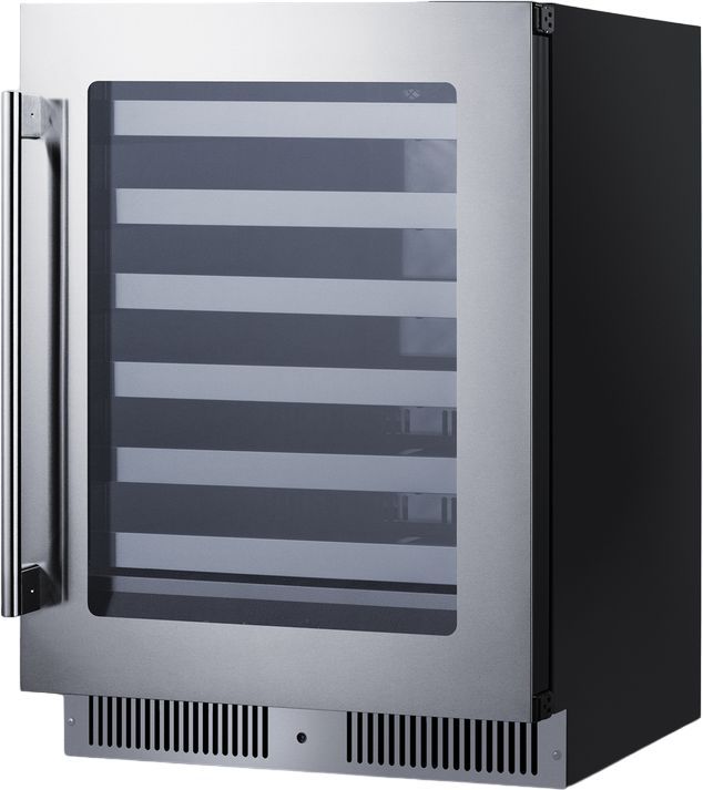 Summit® 3.5 Cu. Ft. Glass Built-In Wine Cooler-1