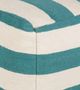 Surya New Frontier Teal/Cream Pouf-1