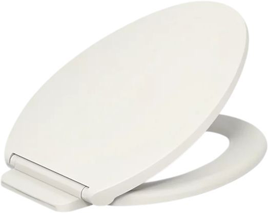 KOHLER® Glissade® Biscuit Readylatch® Quiet-Close™ Elongated Toilet Seat-1
