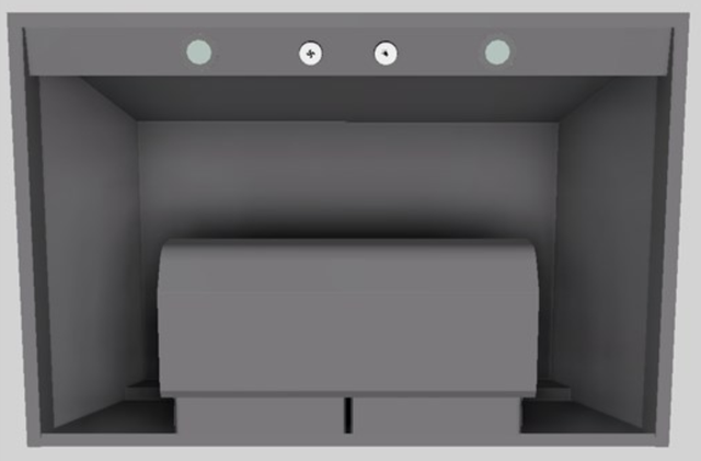 Vent-A-Hood® Designer Series 36" Gunsmoke Wall Mounted Range Hood-1