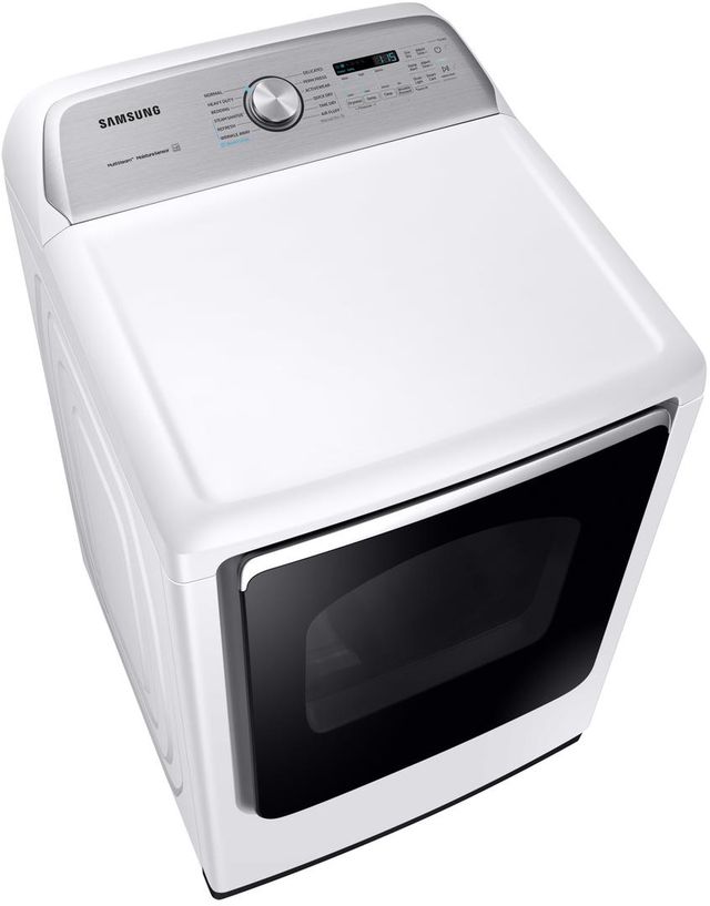Samsung 7.4 Cu. Ft. White Front Load Electric Dryer-3