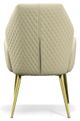 VIG Furniture Modrest Empress Beige/Gold Dining Chair -1