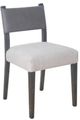 Nest Home Collections Elliot Black Wash/Gray/Vogar Ivory Dining Chair-0