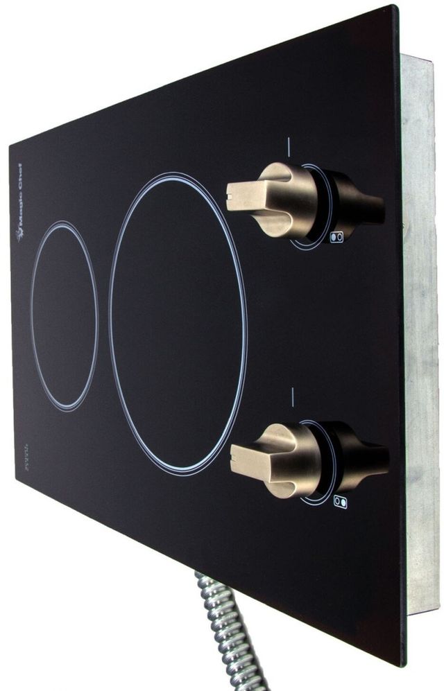 Magic Chef® 12"  Stainless Steel Electric Cooktop-2
