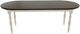 Mavin Customizable 36" Oval Extendable Dining Table with 2 Leaves-1