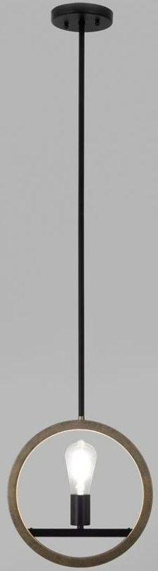 YHD Oil Rubbed Bronze 1-Light Pendant Lighting-1