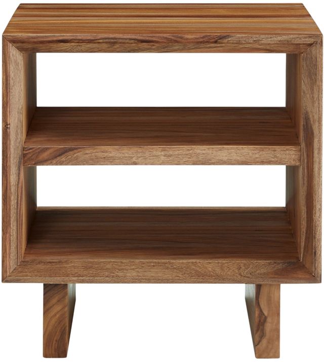Signature Design by Ashley® Dressonni Brown End Table-1