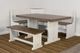 Sunny Designs™ Carriage House Buckskin/Marble White Breakfast Nook Long Bench-3