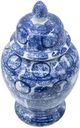 A & B Home Blue/White Ginger Jar-2