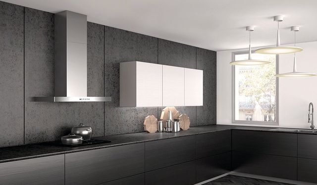 Faber Stilo 30" Stainless Steel Wall Mounted Range Hood-3