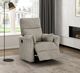 Homelegance® Traverse Taupe Manual Swivel Glider Recliner-1