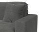 Elements International Arizona 3-Piece Steno Charcoal Modular Sectional and Left-Arm Facing Chaise-4