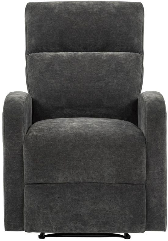 Coaster® Hamilton Charcoal Gray Manual Recliner-4