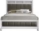Coaster® Barzini White Eastern King Bed-0