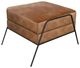 International Furniture Direct Tyne Cognac Ottoman-0