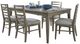American WoodCrafters Meadowbrook 5-Piece Sand Dining Set-0
