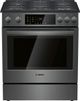 Bosch 800 Series 30" Black Stainless Steel Slide In Gas Range-0