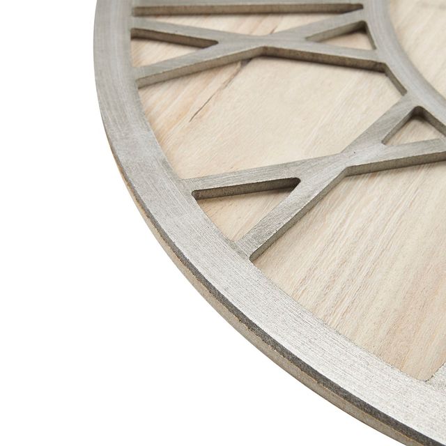 Olliix by Madison Park Mason Gray Wall Clock-2