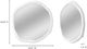 Moe's Home Collection Foundry White Small Mirror-3