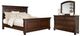 Millennium® by Ashley Porter 3-Piece Rustic Brown Queen Panel Bed Set-0
