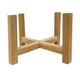 A & B Home Brown 14" Planter Stand-1