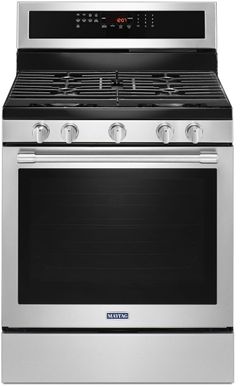 Maytag® 30" Fingerprint Resistant Stainless-Steel Freestanding Gas Range