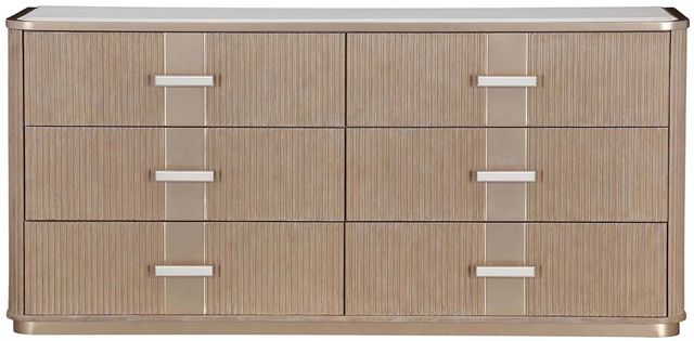 Michael Amini® West Kensington Sea Salt Caramel Dresser-1