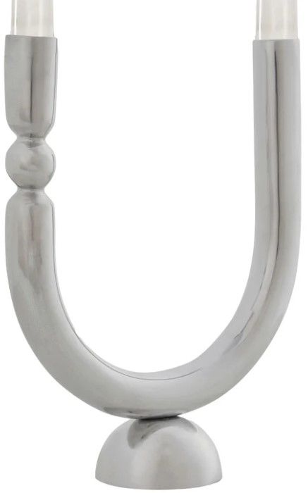 Renwil® Poise Plated Nickel Candle Holder-2