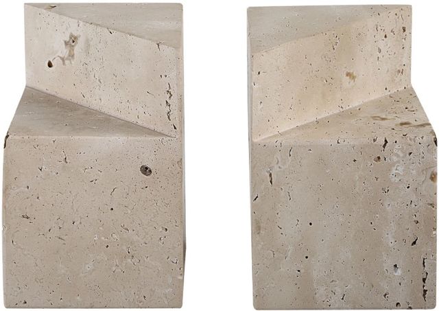 Renwil® Attle 2-Piece Natural Bookend Set-2