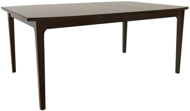 Mavin Customizable 48" x 48" Boat Extendable Dining Table with 2 Leaves-0