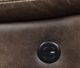 Emerald Home Jessie James Brown Power Reclining Sofa-5