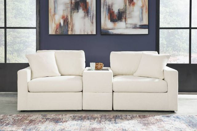 Signature Design by Ashley® Modmax 3-Piece Oyster Sectional with Storage Console-1