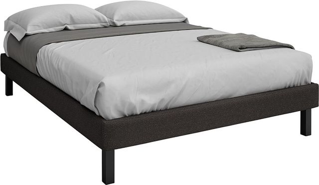 Beaudoin Breeze 13" Spectrum Grey King Platform Bed-1