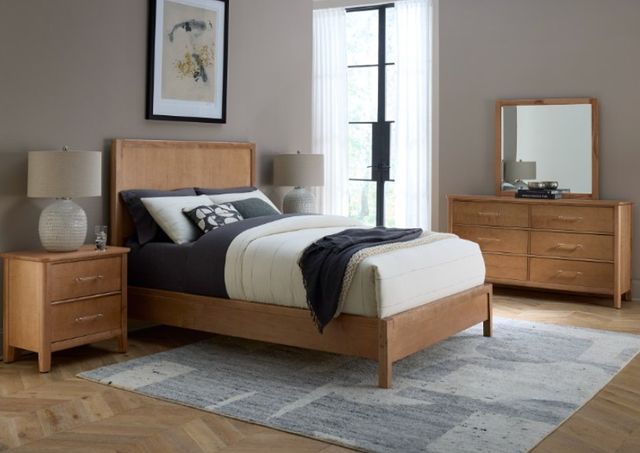 Vaughan-Bassett NordHaven Clear Maple Nightstand-1
