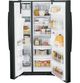 GE® 33" 23.0 Cu. Ft. Black Side-by-Side Refrigerator-2