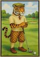 Stylecraft Tiger Golfing Wall Art-0