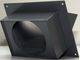 Vent-A-Hood 8" Black Round Wall Louver-0