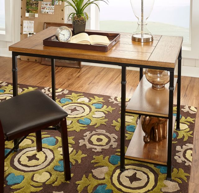Linon Austin Brown Desk-1