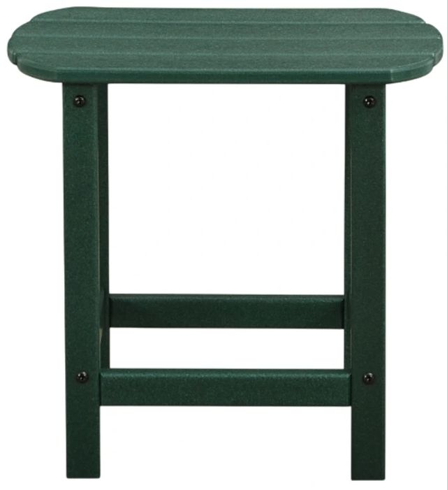 Signature Design by Ashley® Sundown Treasure Green Plastic Outdoor End Table-2