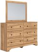 Signature Design by Ashley® Galletyn Warm Brown Dresser and Mirror-0