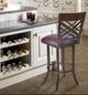 Armen Living Tahiti Auburn Bay/Brown Bar Stool-2