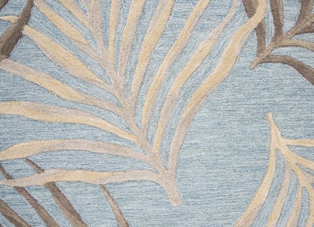 Rizzy Home Cabot Bay Seafoam 8' x 10' Rug-1