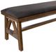International Furniture Direct Loft Brown/Gray Bench-1