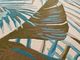 KAS Rugs Cove Ivory/Teal Palms 5'x8' Area Rug-3