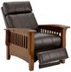 Best® Home Furnishings Customizable Tuscan Leather Power High Leg Recliner-1