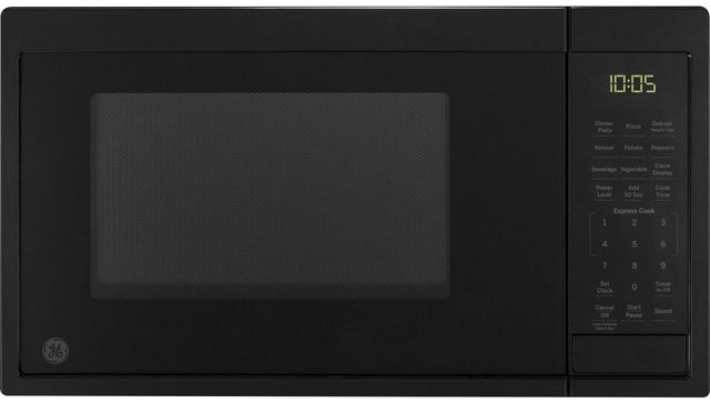 GE® 0.9 Cu. Ft. Black Countertop Microwave-0