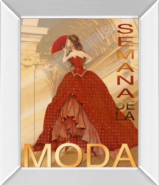 Classy Art Semana De La Moda by Tava Studio Framed Wall Art-0