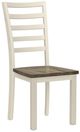 Emerald Home Arlington 6-Piece Brown/Creamy White Dining Table Set -3