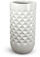 Le Present Pyramid White 30" Planter-0