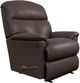 La-Z-Boy® Reed Walnut Leather Manual Wall Recliner-0